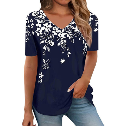 New Springsummer Womens Clothing Figure-flattering Slimming Short-sleeve Design
