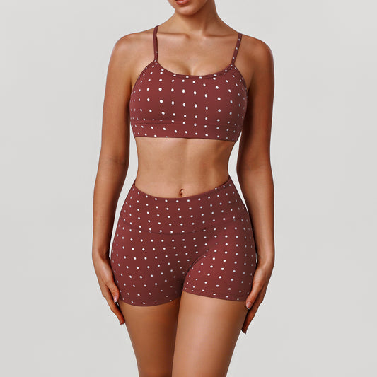 Push-up Sports Bra And Workout Outfit Set