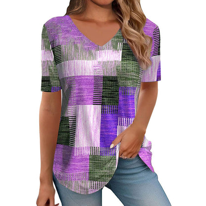 New Springsummer Womens Clothing Figure-flattering Slimming Short-sleeve Design