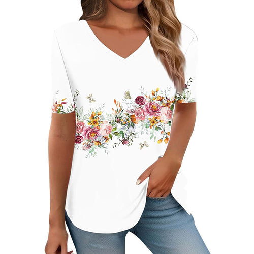 New Springsummer Womens Clothing Figure-flattering Slimming Short-sleeve Design